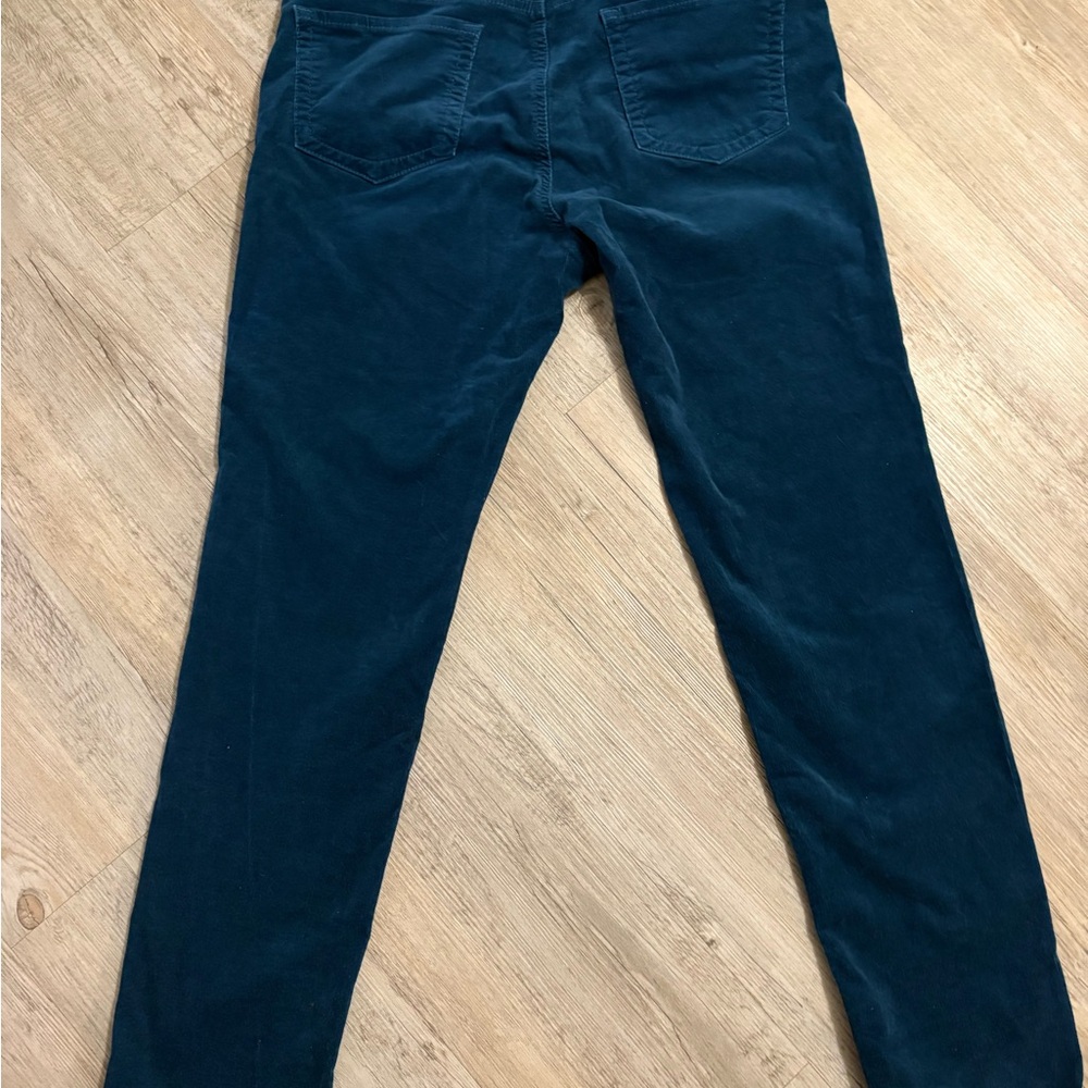 Women's Skinny Corduroy Jeans in Teal